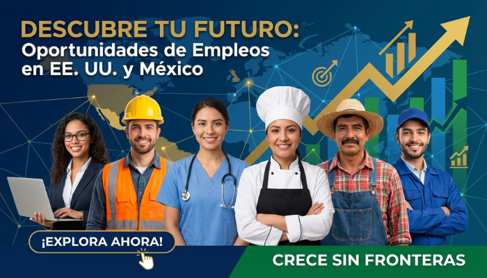 Empleos en Estados Unidos y México